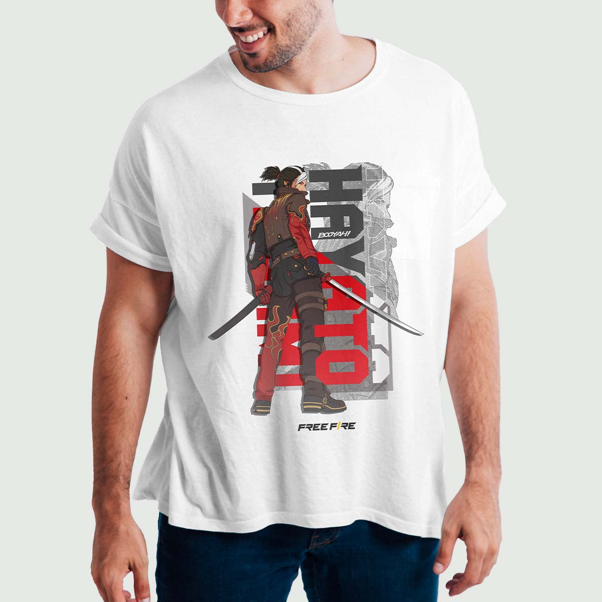 Playera Free Fire Hayato - Fan Army