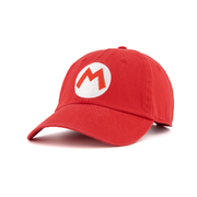 Gorra Curva Mario "M" Roja Super Mario Bros - Fan Army