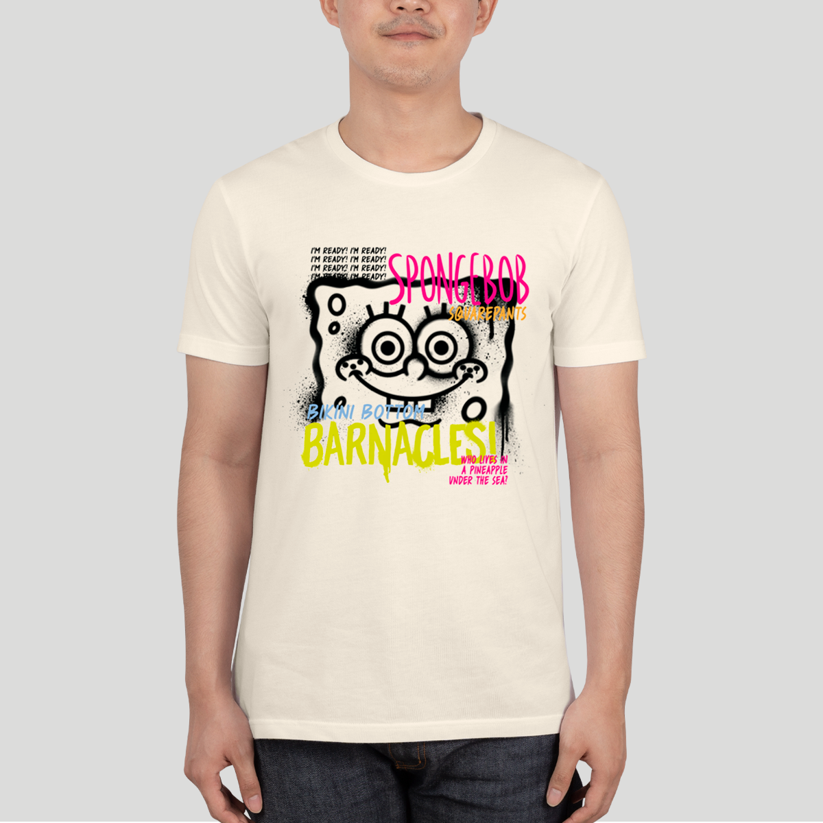 Playera Bob Esponja Hombre Mujer Arena Barnacles - Fan Army