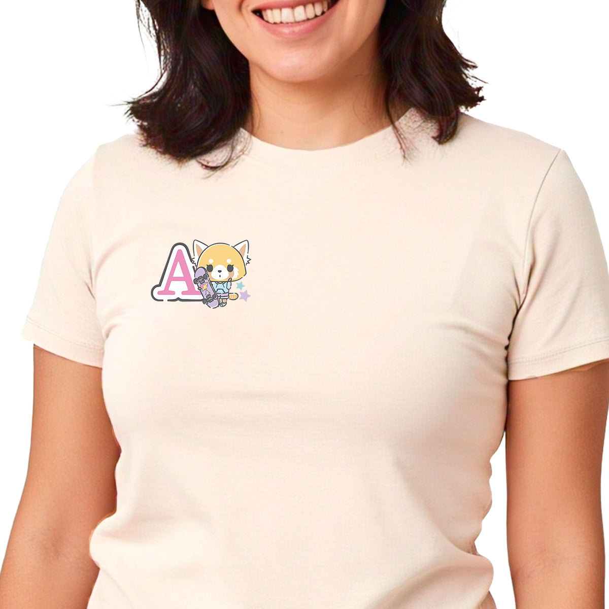 Playera Hombre Mujer Arena Aggretsuko Skate - Fan Army