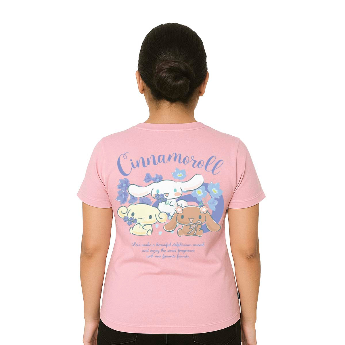 Playera Hombre Mujer Rosa Cinnamoroll Sweet Fragance - Fan Army