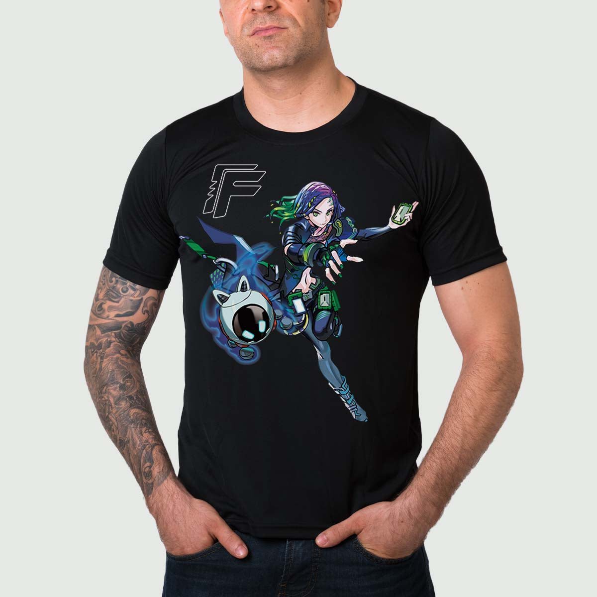 Playera Free Fire Moco - Fan Army