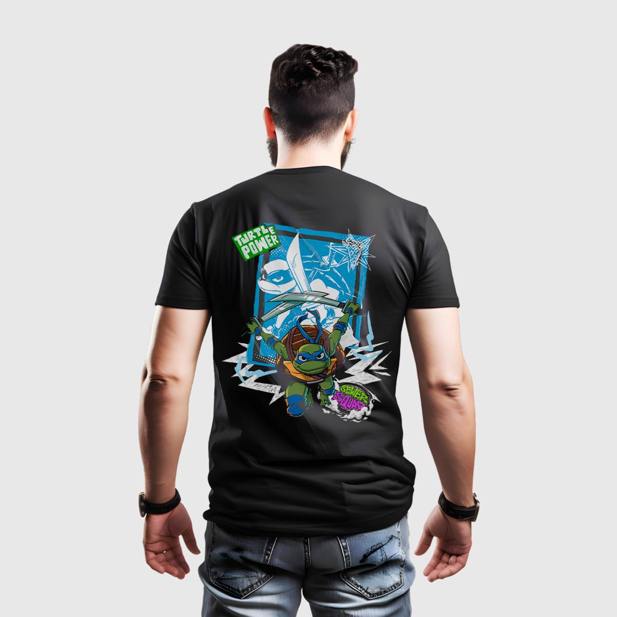 Playera Tales of TMNT Leo - Fan Army