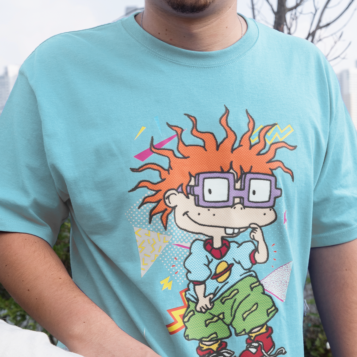 Playera Unisex Rugrats Carlitos - Producto Oficial - Fan Army