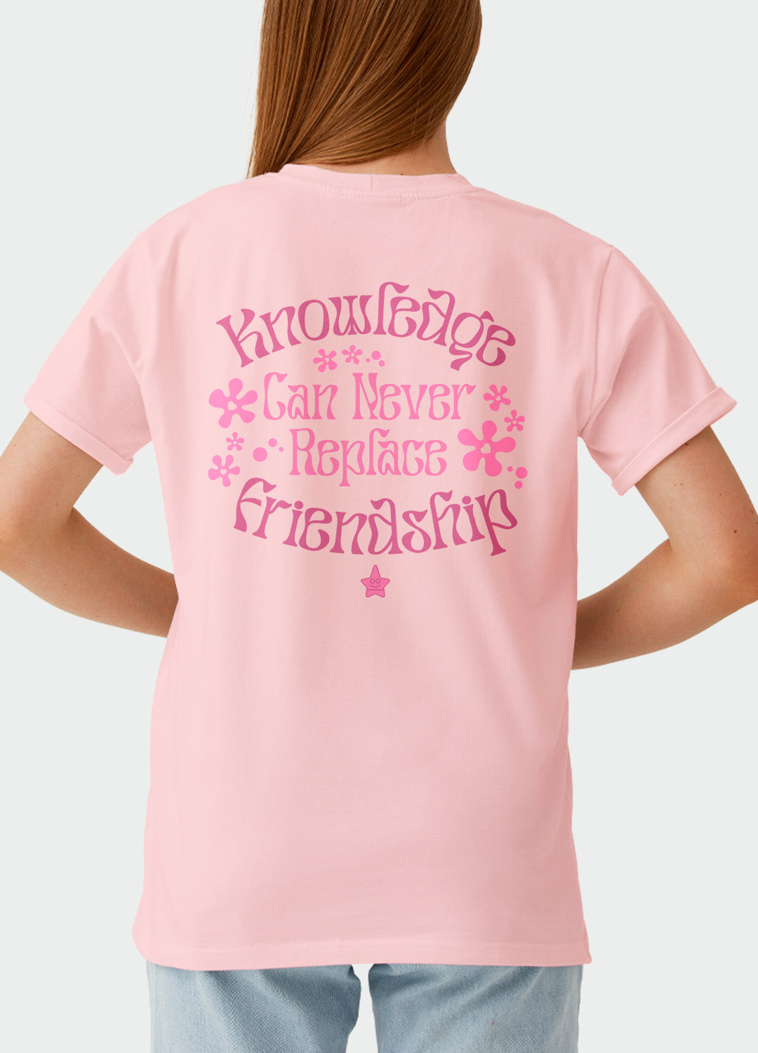 Playera Bob Esponja Hombre Mujer Rosa Knowledge - Fan Army