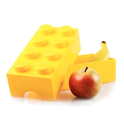 LEGO Lonchera para Alimentos Comida, Caja Armable, Pencil Box Brick 8 - Fan Army