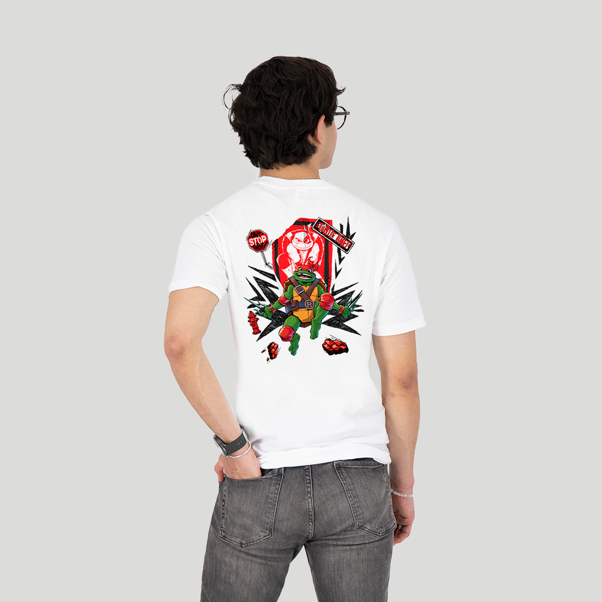 Playera Tales of TMNT Raph - Fan Army