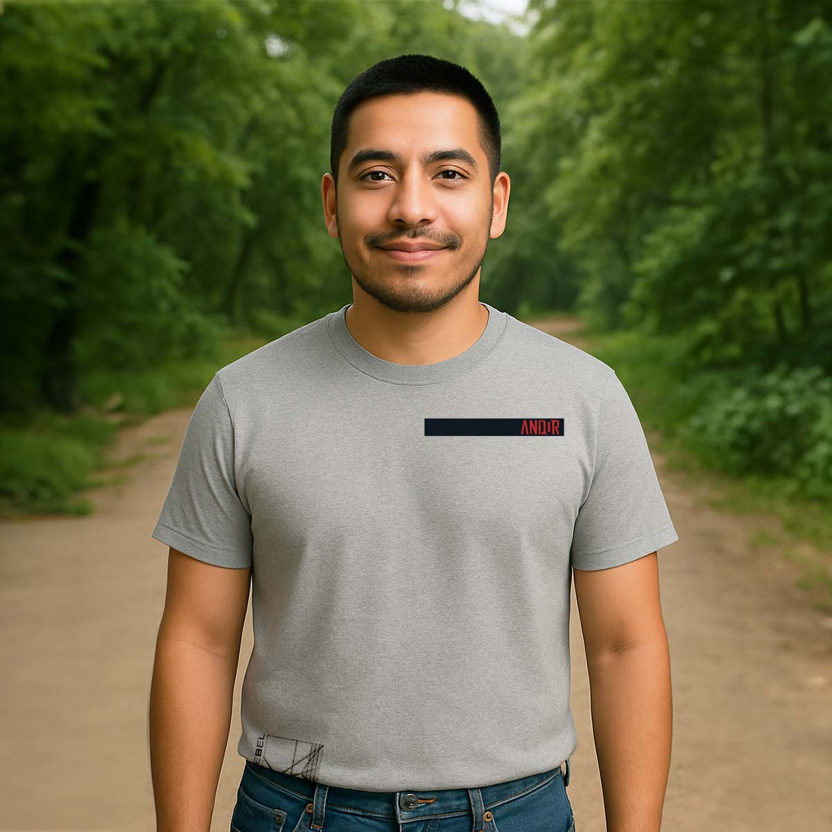 Playera Rebel Unisex de Star Wars Andor Original Algodón - Fan Army