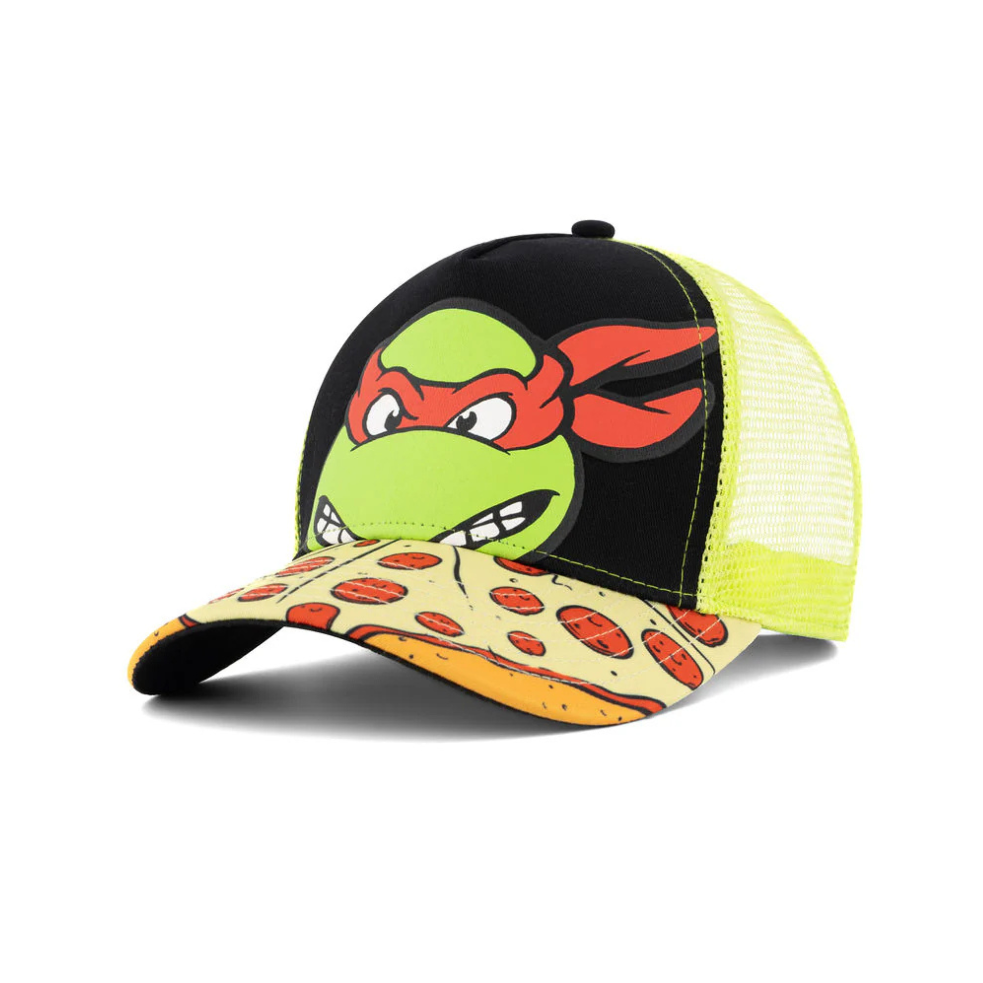 TMNT Gorra Trucker Raphael Pizza Tortugas Ninja Nickelodeon - Fan Army