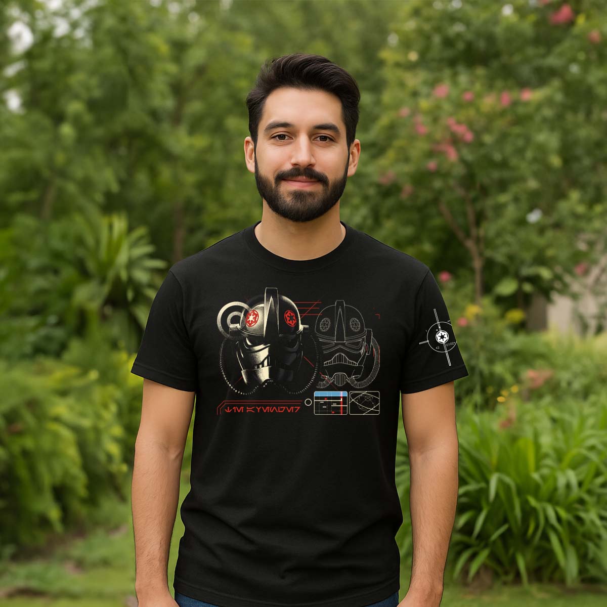 Playera Mascara Unisex de Star Wars Andor Original Algodón - Fan Army