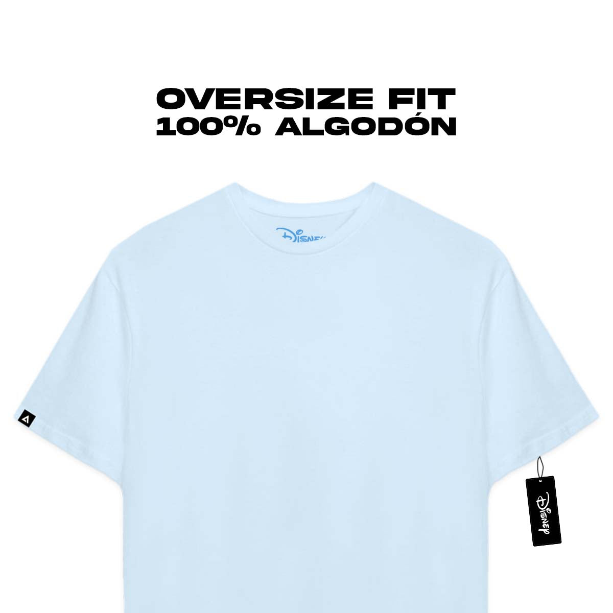 Playera Princesas Hombre Mujer Azul Cielo Disney Original Just One Bite - Fan Army