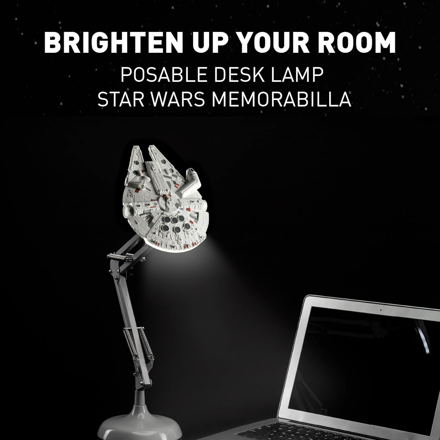 Lámpara de Escritorio Posable Millennium Falcon Luz de Noche Original - Fan Army