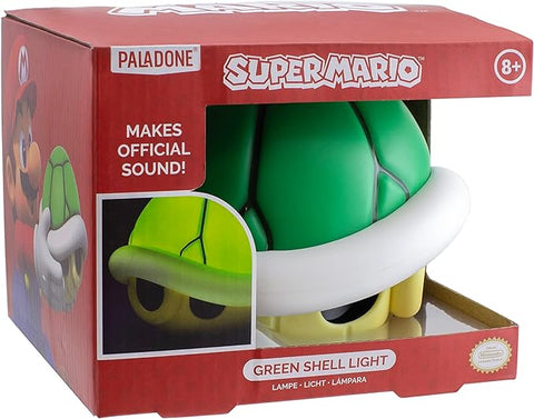 Paladone | Super Mario | Luz de Caparazón Verde con Sonido, Producto Oficial