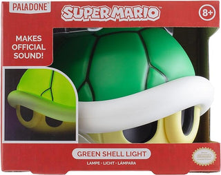 Paladone | Super Mario | Luz de Caparazón Verde con Sonido, Producto Oficial