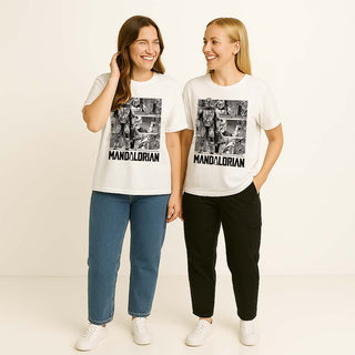 Playera The Mandalorian Unisex Comic Disney