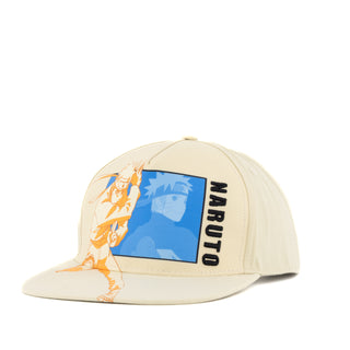 Naruto-Gorra-Unisex-Action-Skater-Shipuden-Beige-Ajustable