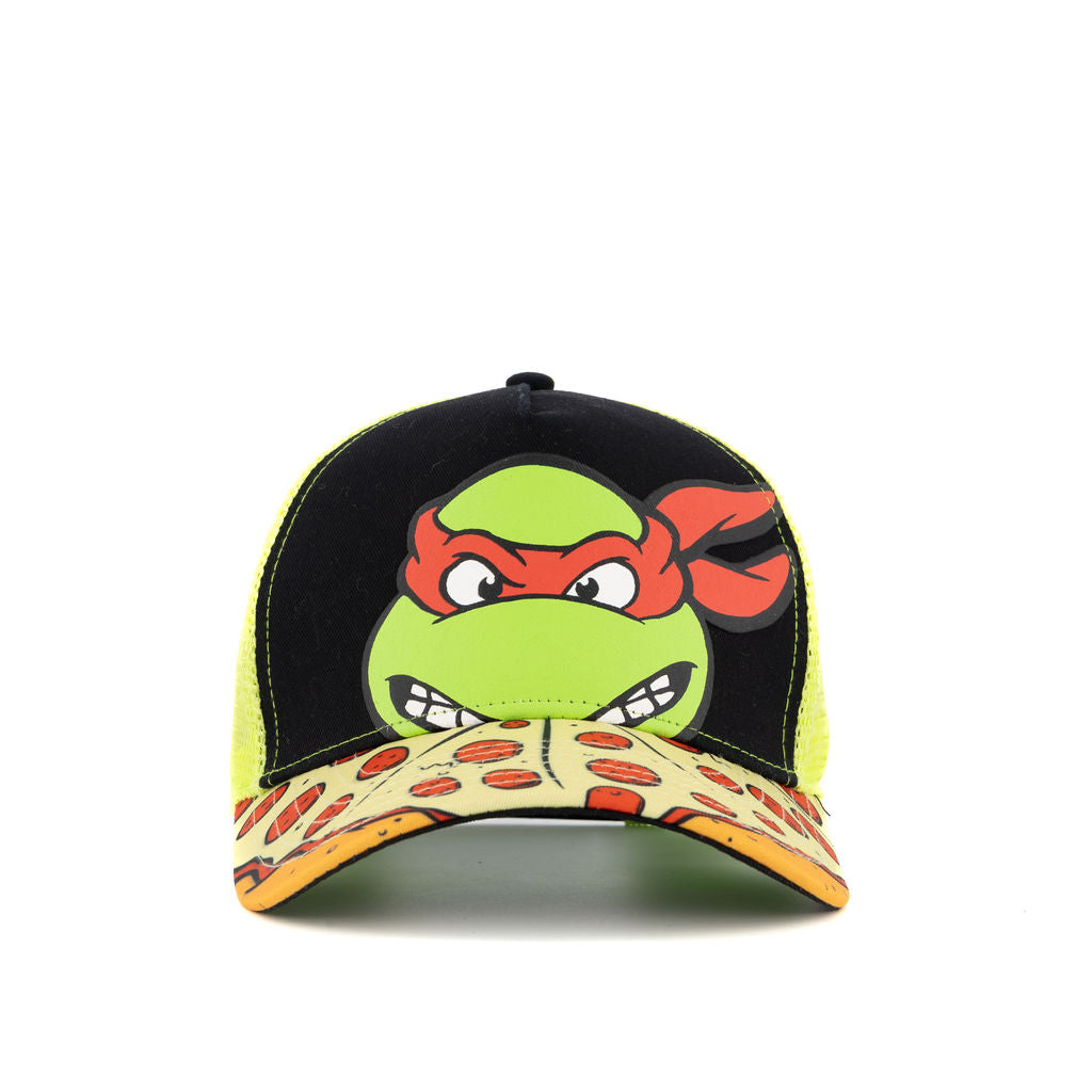 TMNT Gorra Trucker Raphael Pizza Tortugas Ninja Nickelodeon - Fan Army