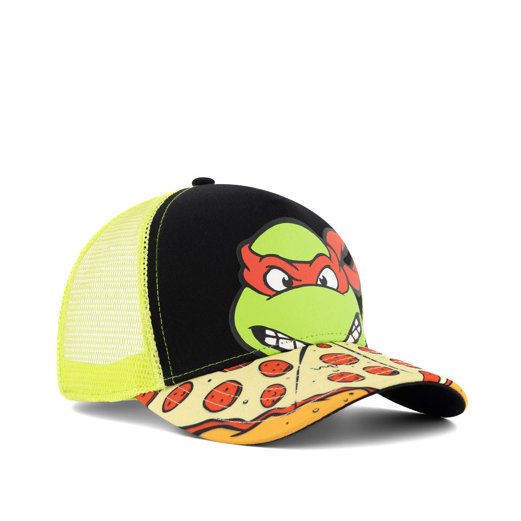 TMNT Gorra Trucker Raphael Pizza Tortugas Ninja Nickelodeon - Fan Army