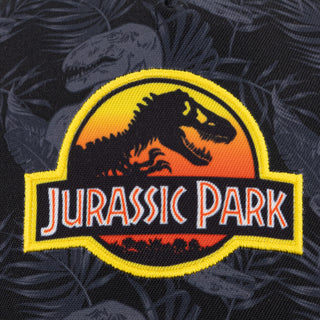 Jurassic-Park-Gorra-con-Parche-Logo-Rex-Foliaje-Ajustable