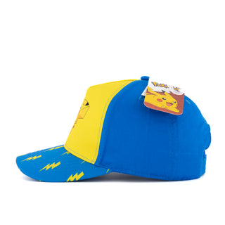 Pokemon-Gorra-para-niños-Pikachu-Rayo-Ajustable-Pokebola