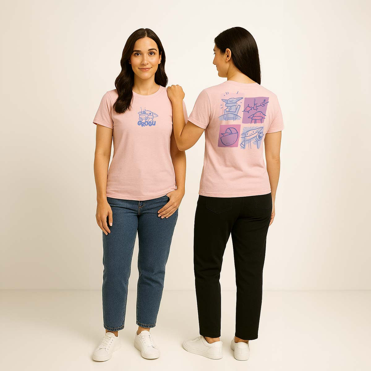 Playera The Mandalorian Unisex Grogu Disney - Fan Army