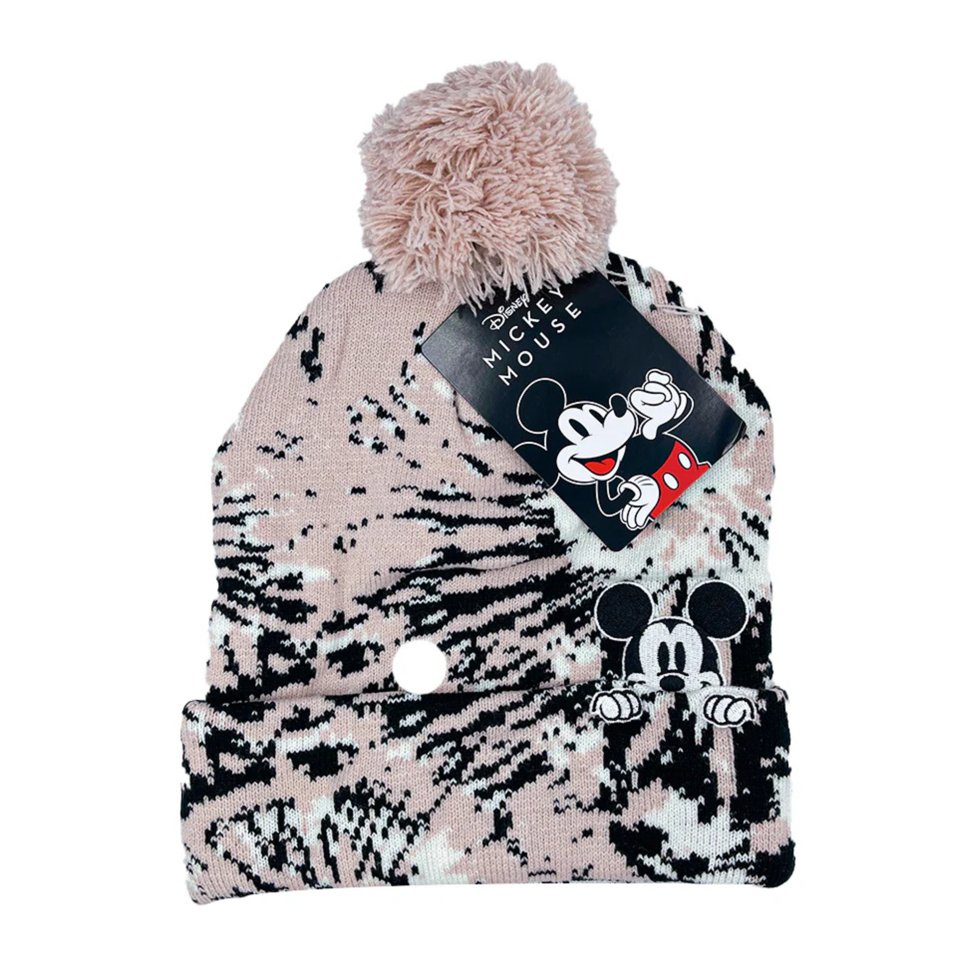 Beanie Disney Mickey Mouse Pink Camouflage - Fan Army