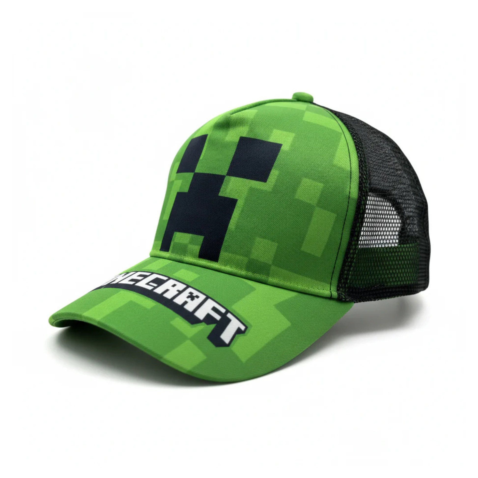 Gorra Creeper Minecraft con Logo Original - Fan Army