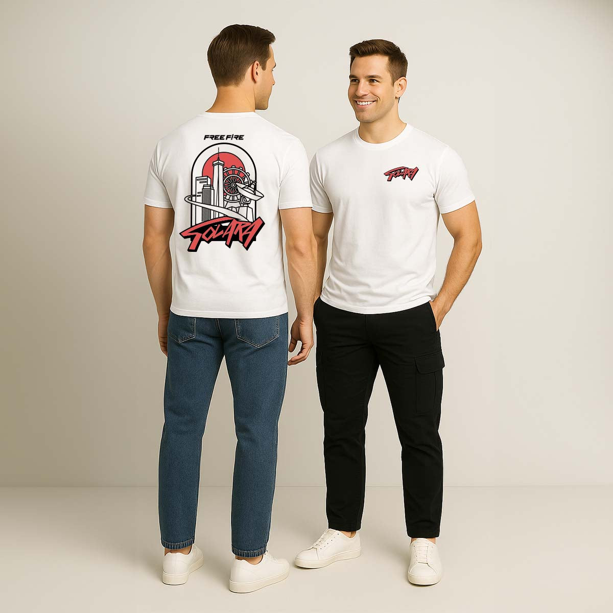 Playera Free Fire Edición Especial Solara - Fan Army