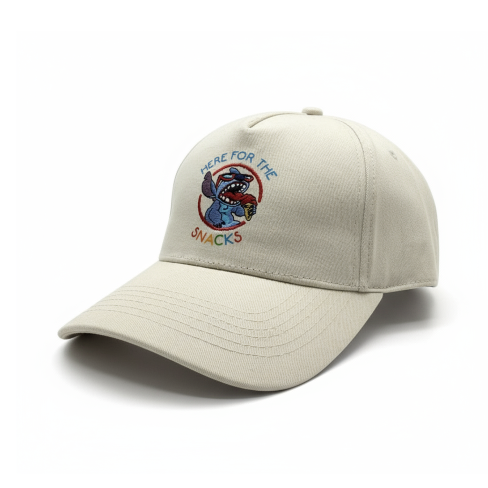 Gorra Bordada Stitch Here for the Snacks Disney Original - Fan Army