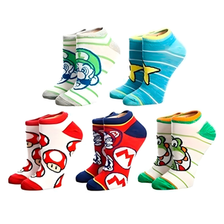 Calcetas Super Mario 5 Pack Tines - Fan Army