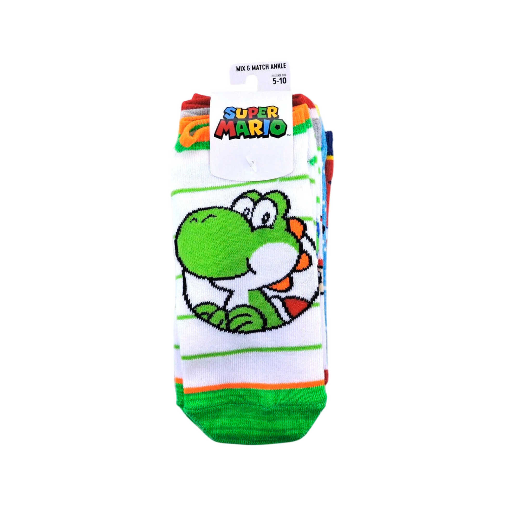 Calcetas Super Mario 5 Pack Tines - Fan Army