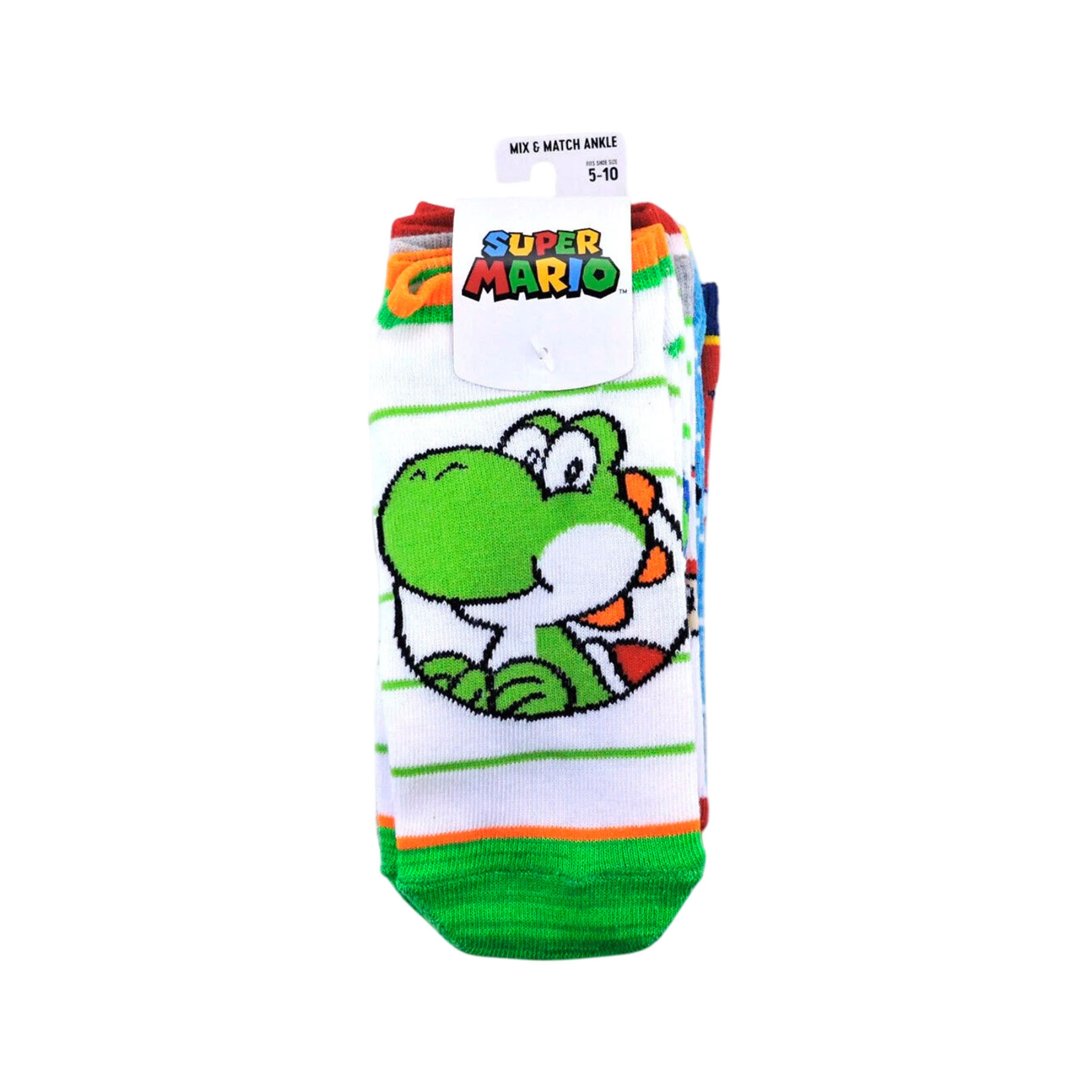 Calcetas Super Mario 5 Pack Tines - Fan Army