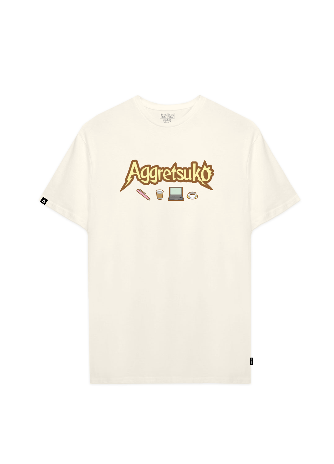 Playera Aggretsuko Hombre Mujer Arena Sanrio Original Office Day - Fan Army