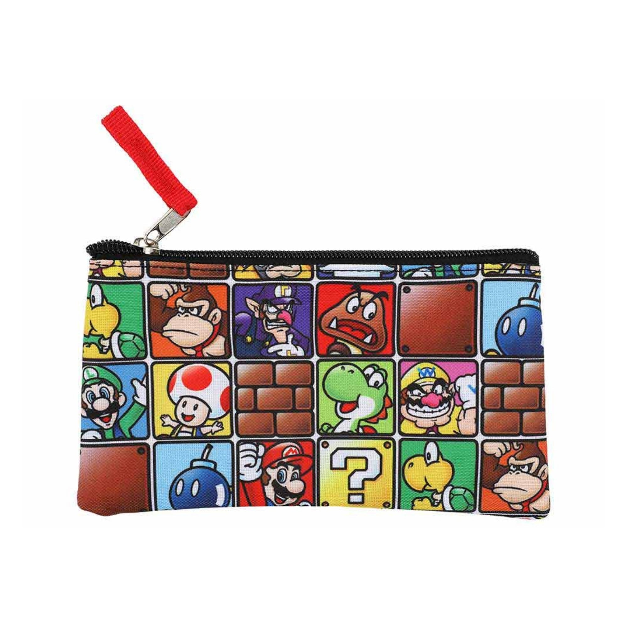 Súper Mario Set 4 Piezas: Mochila, lonchera, tote y lapicera - Fan Army