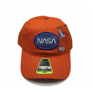 Gorra Logo NASA Naranja Niños - Fan Army