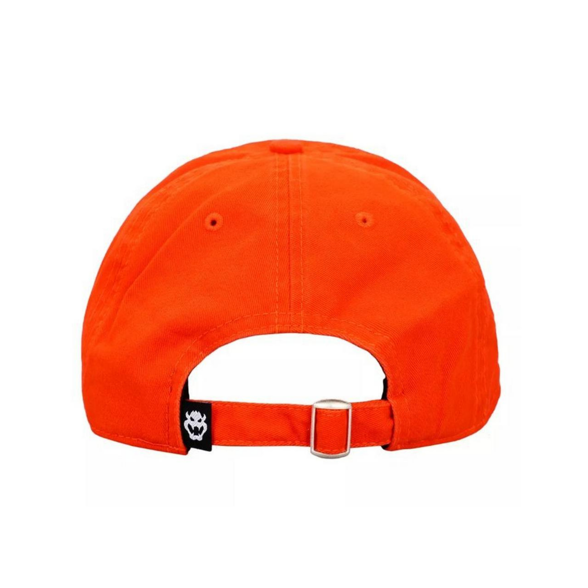 Bioworld Gorra Ajustable Super Mario Bros Bowser Emblem, Naranja, 100% Algodón, Unisex - Fan Army