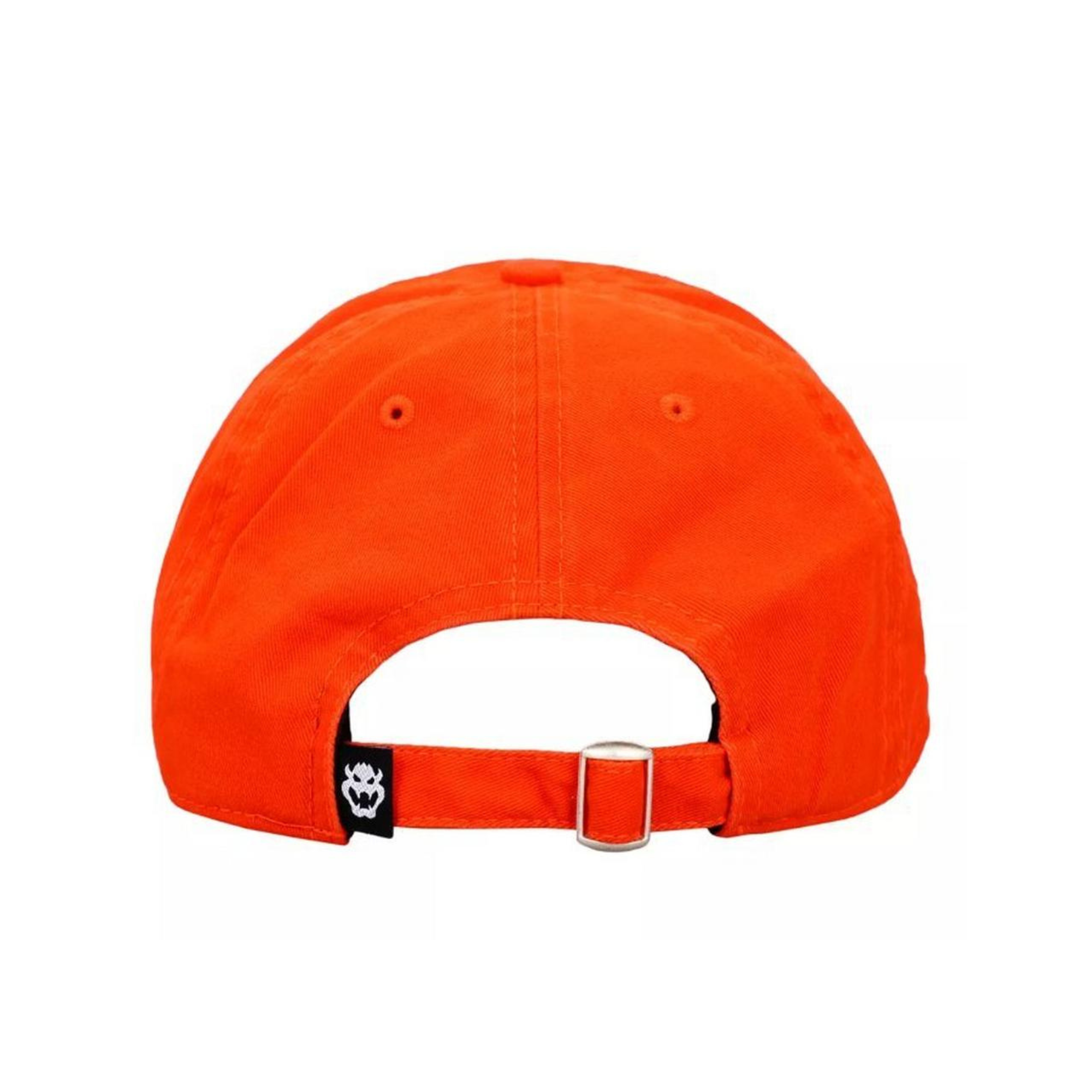 Bioworld Gorra Ajustable Super Mario Bros Bowser Emblem, Naranja, 100% Algodón, Unisex - Fan Army