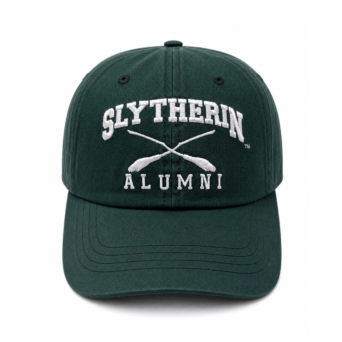 Gorra Harry Potter Slytherin Alumni Adulto Verde Bordada Ajustable