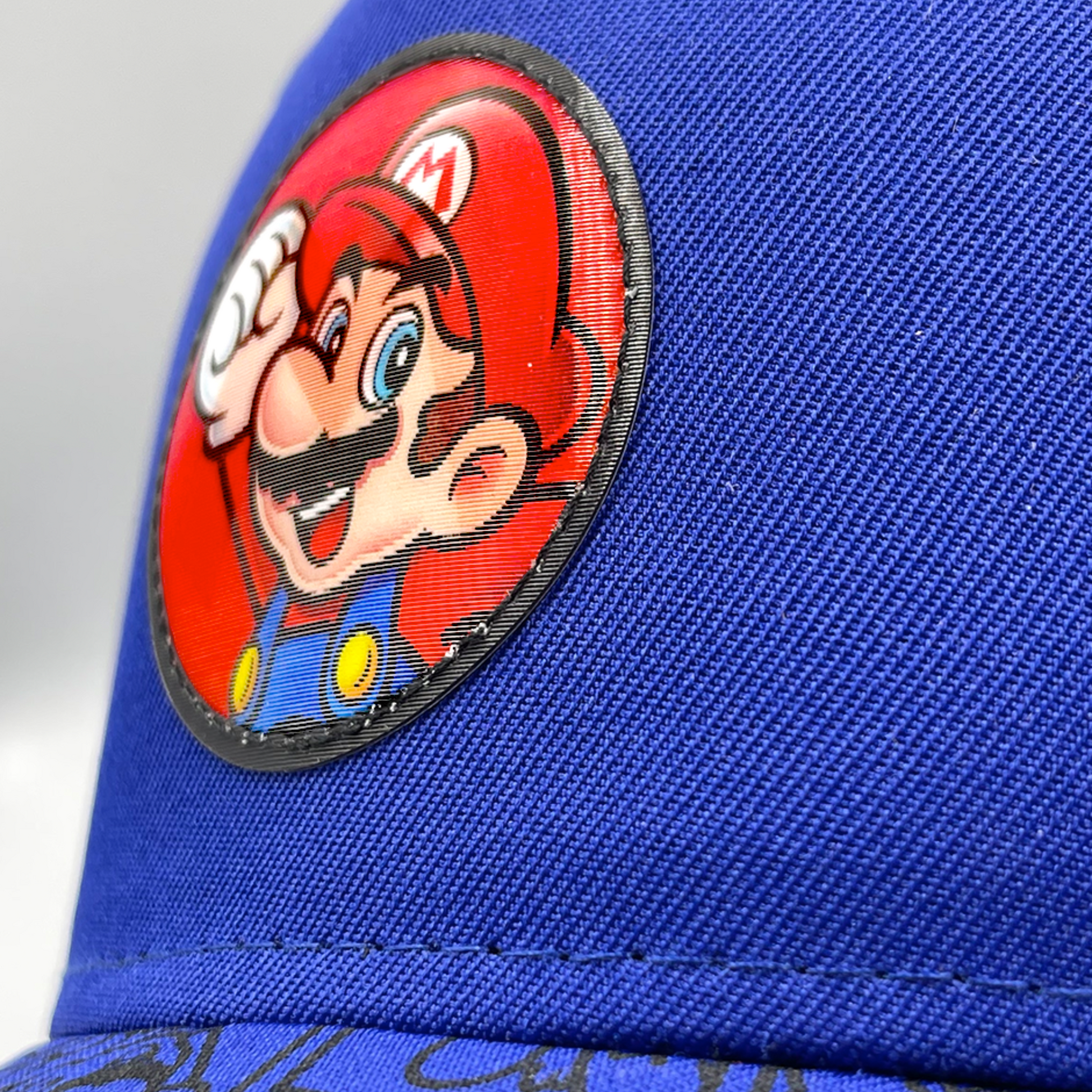 Gorra Super Mario Parche Holografico - Fan Army