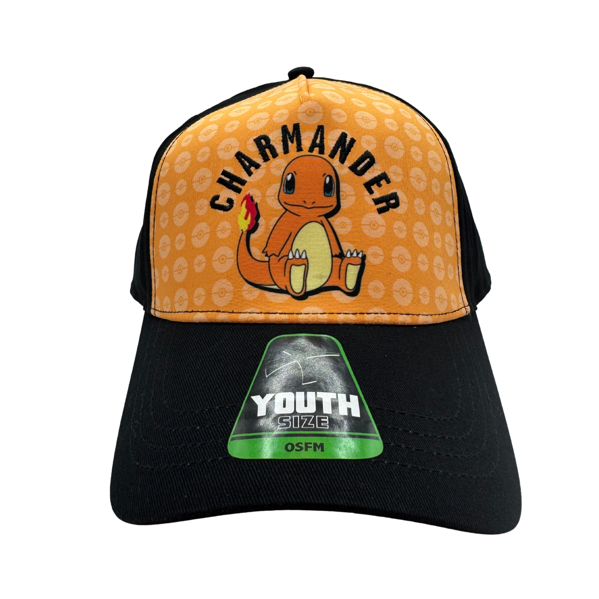 Gorra Infantil Pokémon Charmander Naranja y Negra - Fan Army