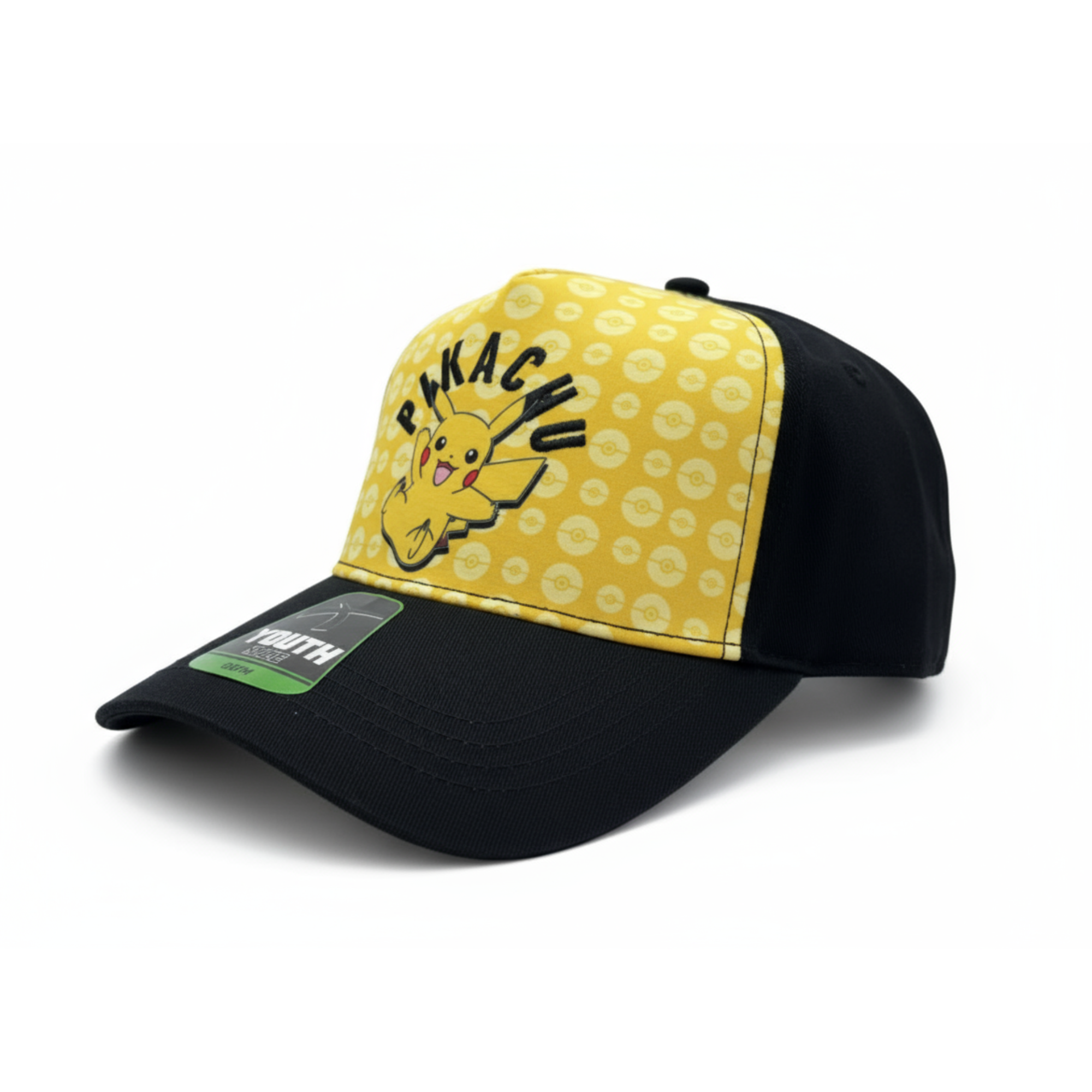 Gorra Infantil Pokémon Pikachu Amarilla y Negra - Fan Army