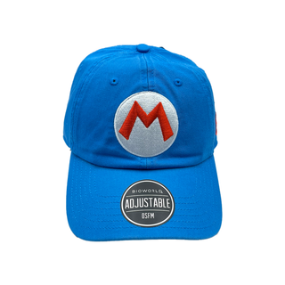 Gorra Super Mario M Azul - Fan Army