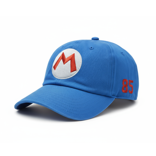 Gorra Super Mario M Azul - Fan Army