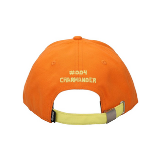 Bioworld Gorra Oficial Pokémon Charmander 004 - Diseño Emblemático, Accesorio de Moda para Fans, Unisex