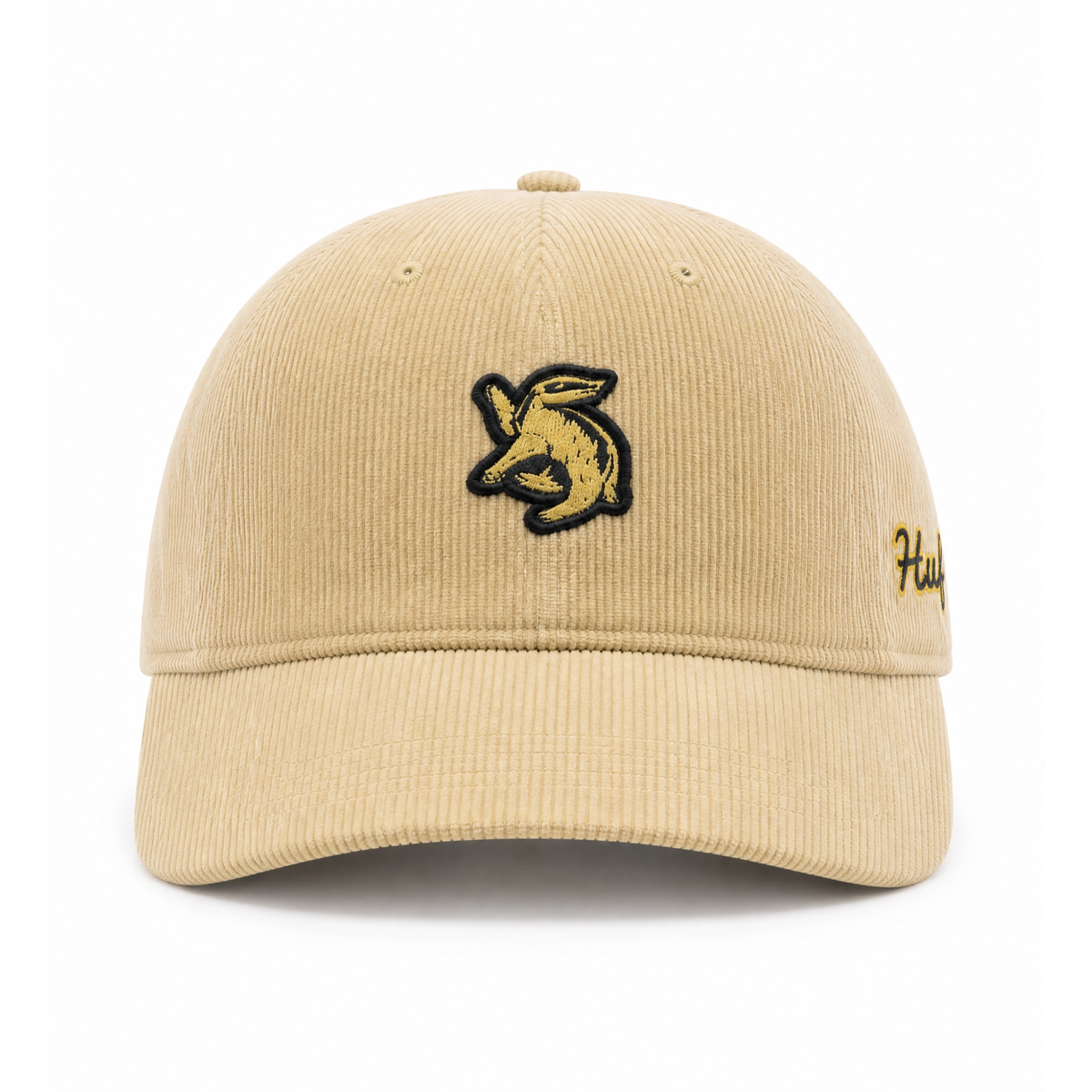 Gorra Harry Potter Pana Hufflepuff Adulto Beige Bordada Ajustable