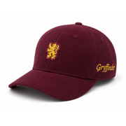 Gorra Harry Potter Pana Gryffindor Adulto Vino Bordada Ajustable