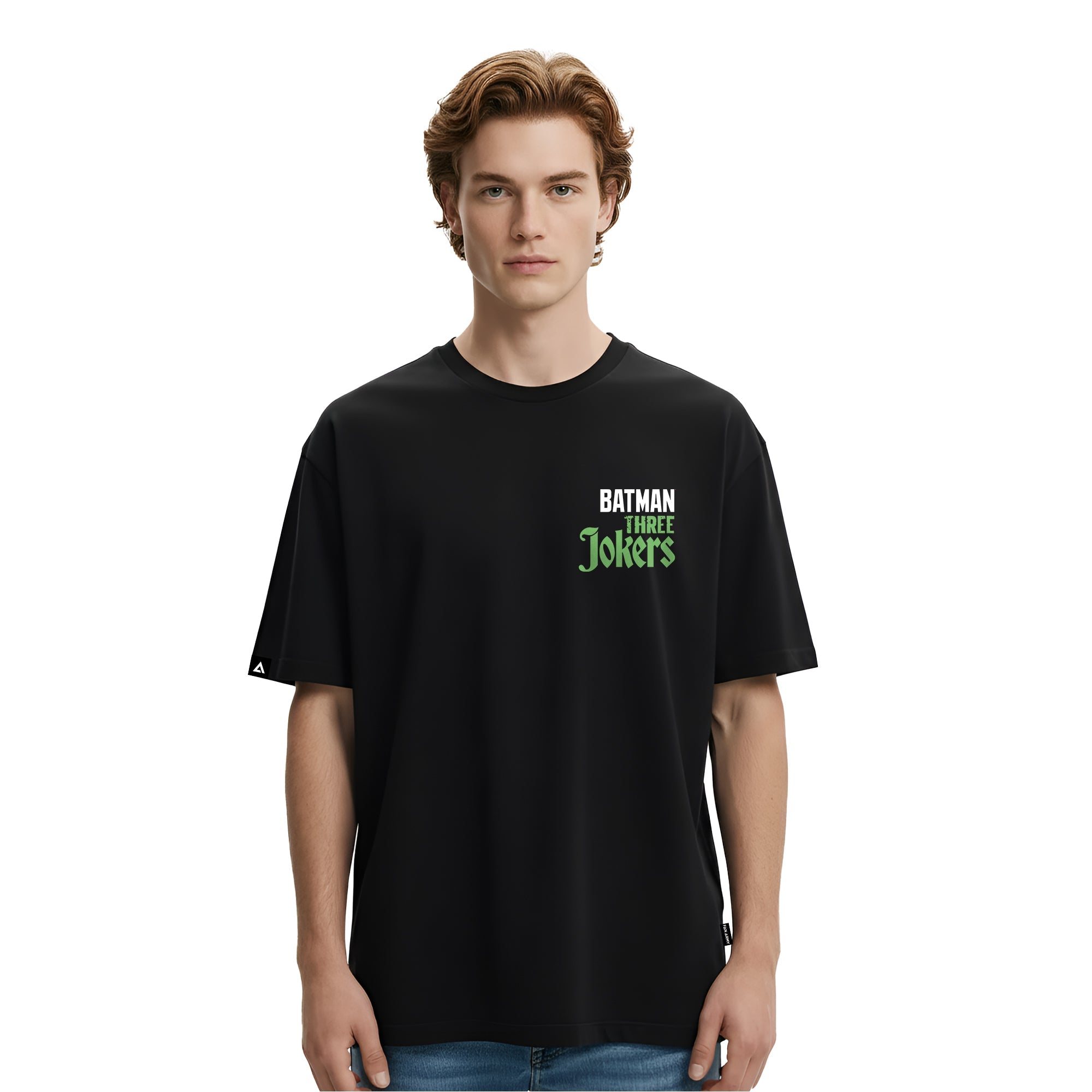 Playera Batman Hombre Mujer Negro DC Original Three Jokers - Fan Army