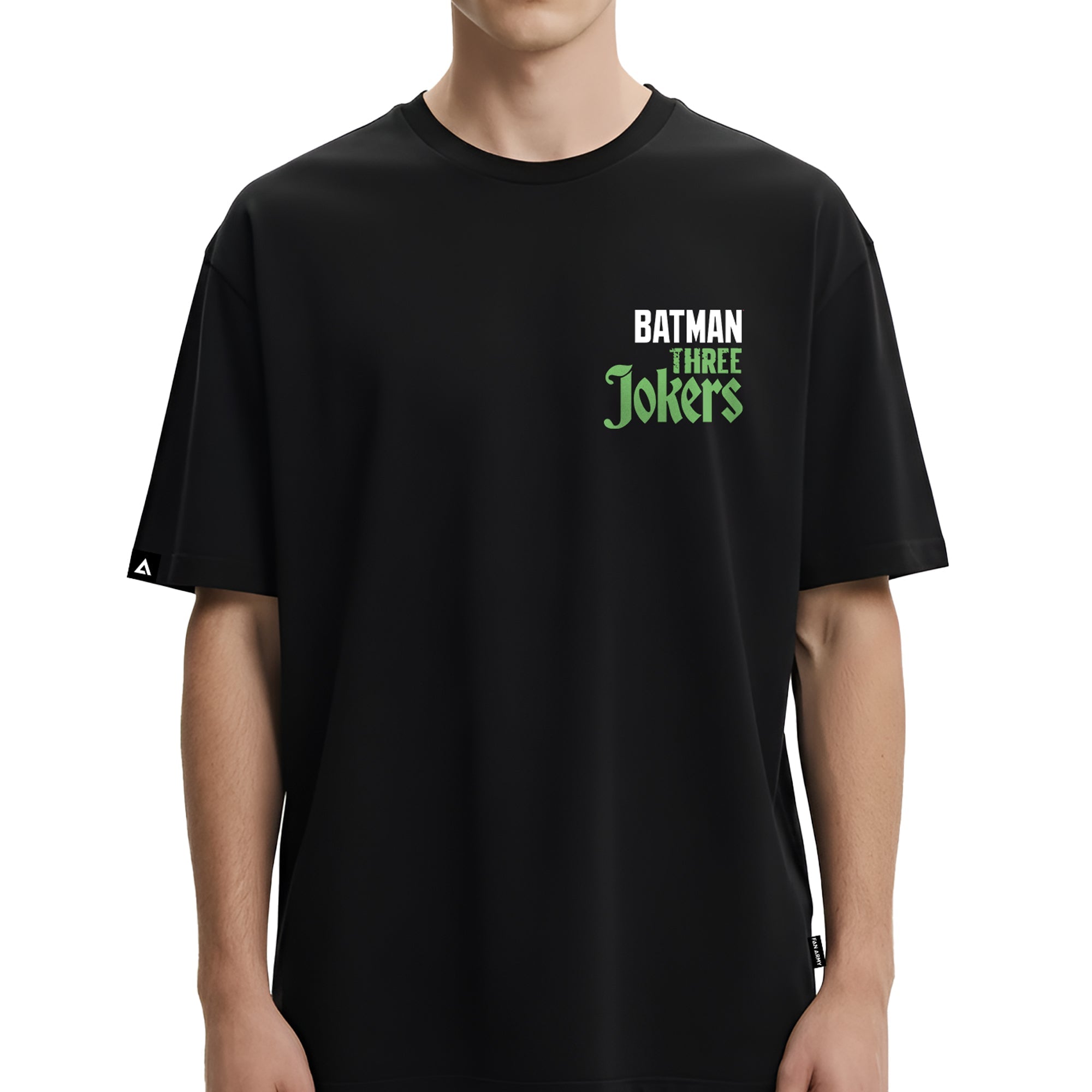 Playera Batman Hombre Mujer Negro DC Original Three Jokers - Fan Army