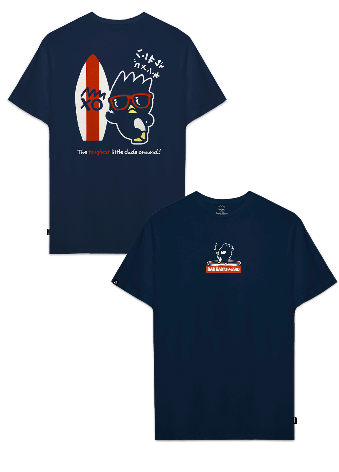 Playera Hombre Mujer Azul Marino Bad Badtz-Maru Toughest - Fan Army