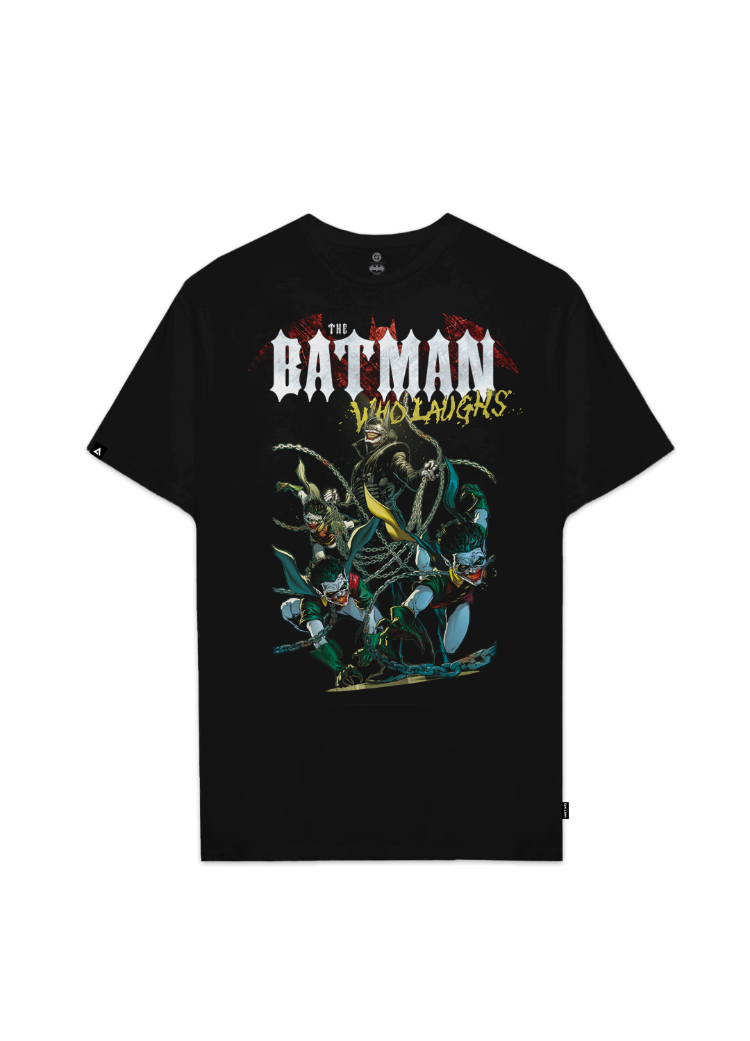 Playera Batman Hombre Mujer Negro DC Original Wholaughs - Fan Army